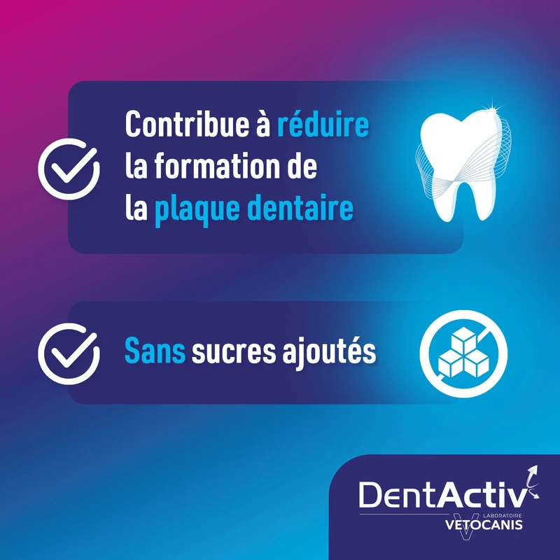 DentActiv Action 7 Sticks Dentaire Grand Chien +25kg