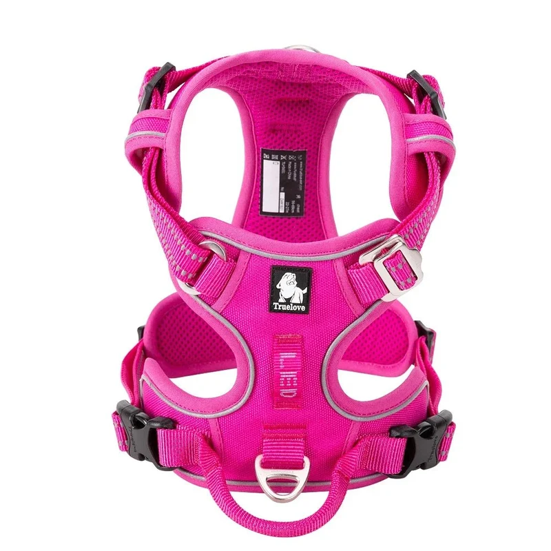 Harnais rose pour petit chien