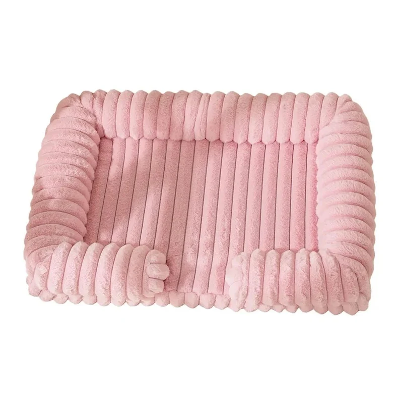 Panier pour chien velour cotelé