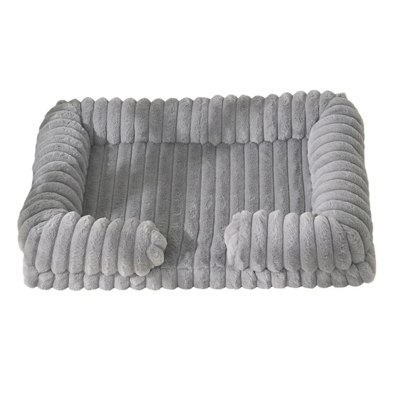Panier pour chien velour cotelé