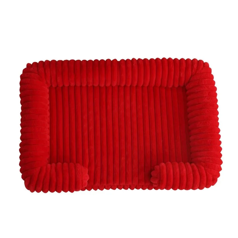 Panier pour chien velour cotelé