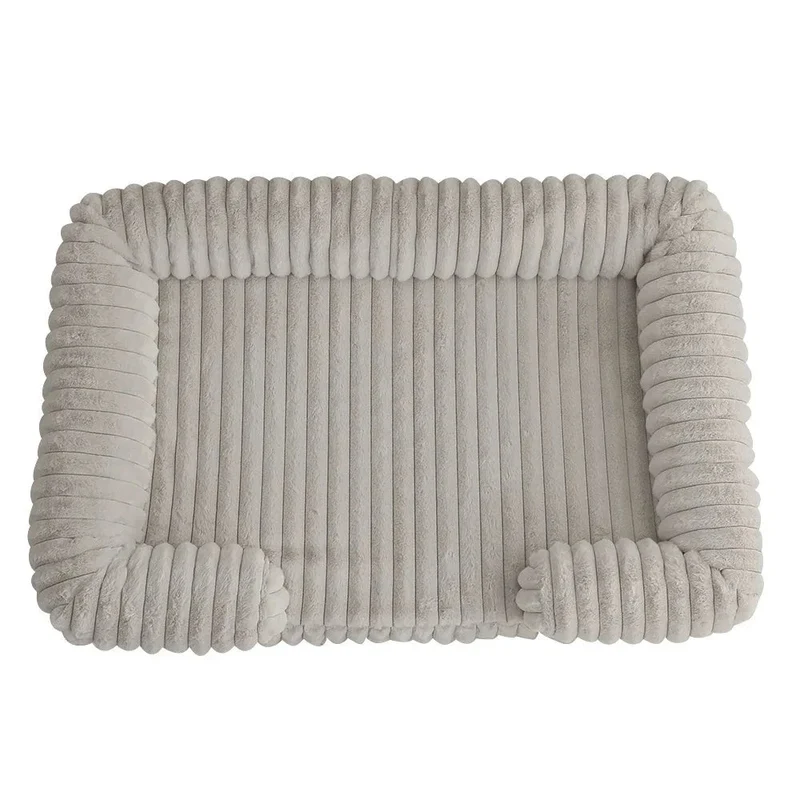 Panier pour chien velour cotelé