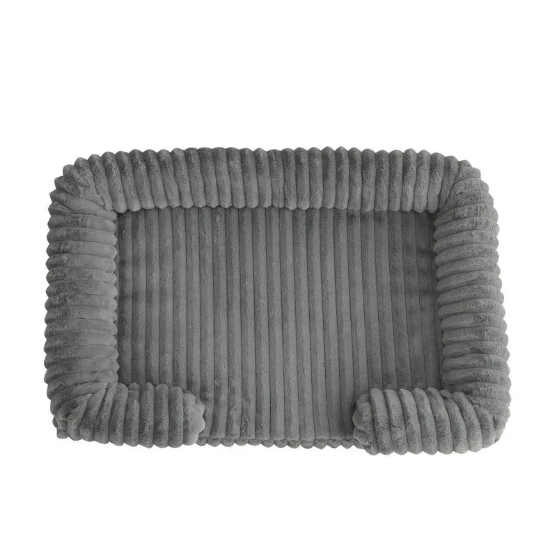 Panier pour chien velour cotelé