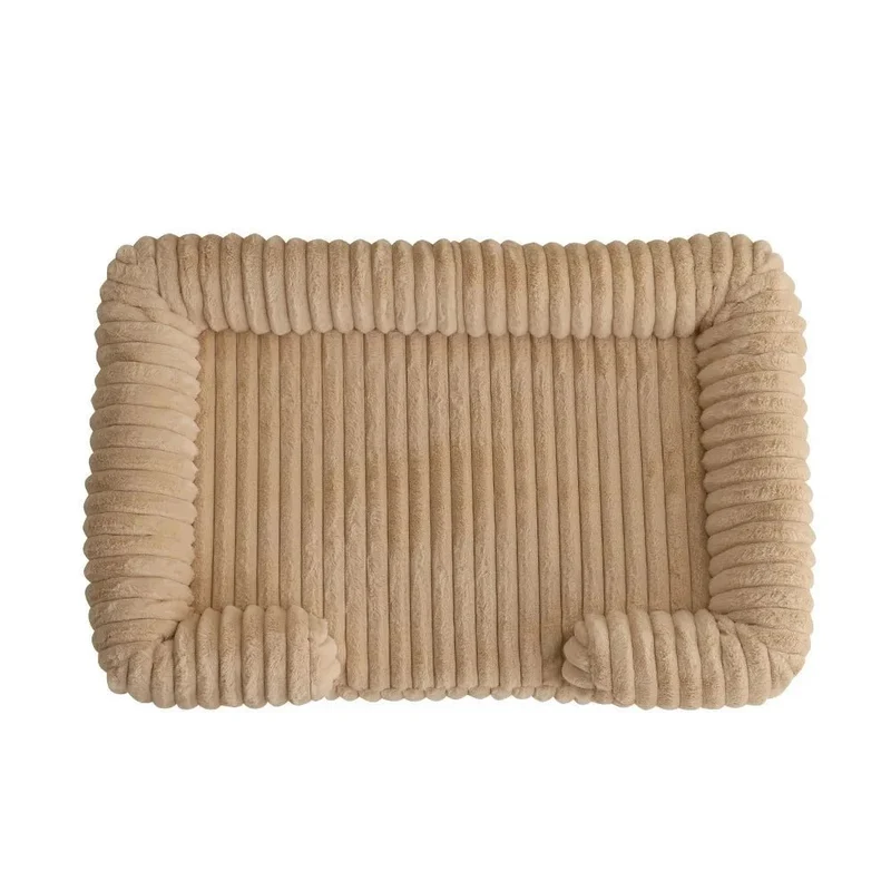 Panier pour chien velour cotelé