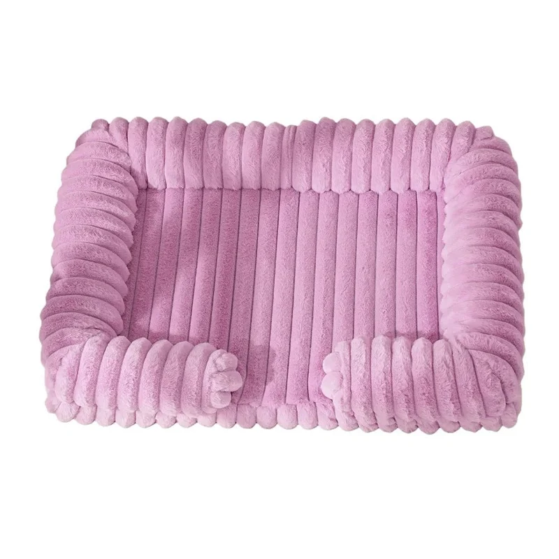 Panier pour chien velour cotelé