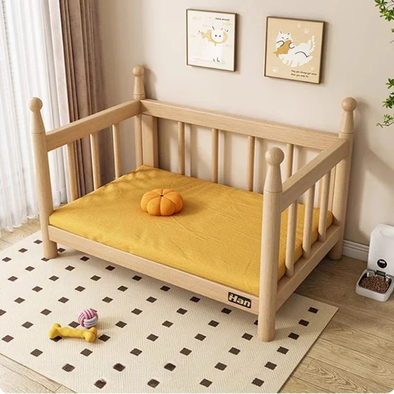Panier pour chien bois