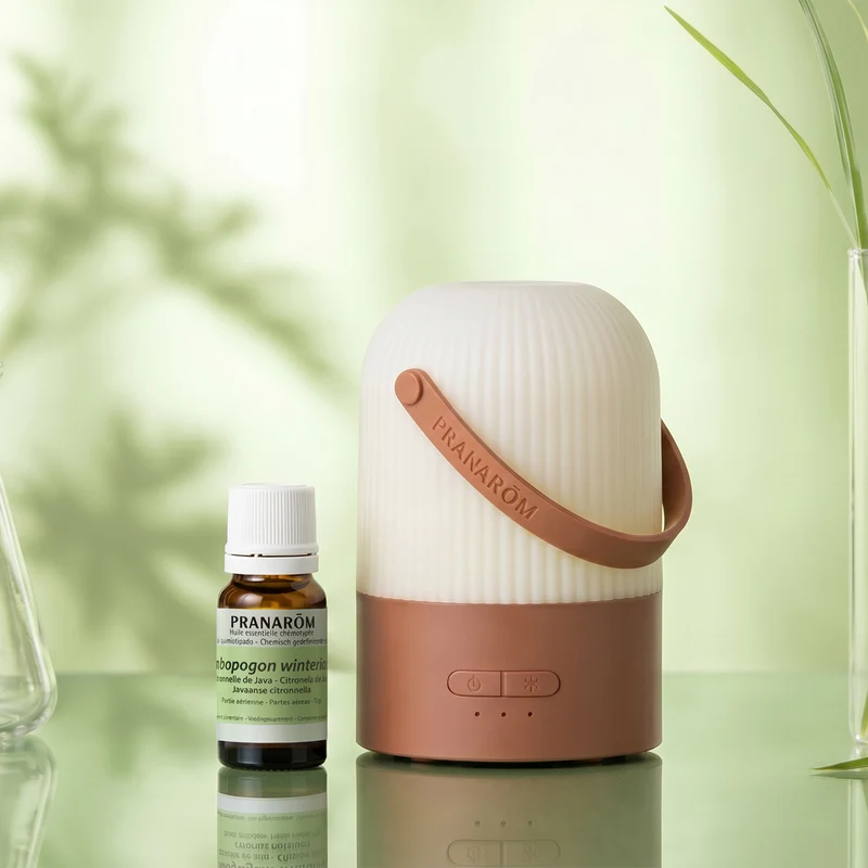 Duo anti-moustiques – Diffuseur Louma + Huile Essentielle de Citronnelle offerte