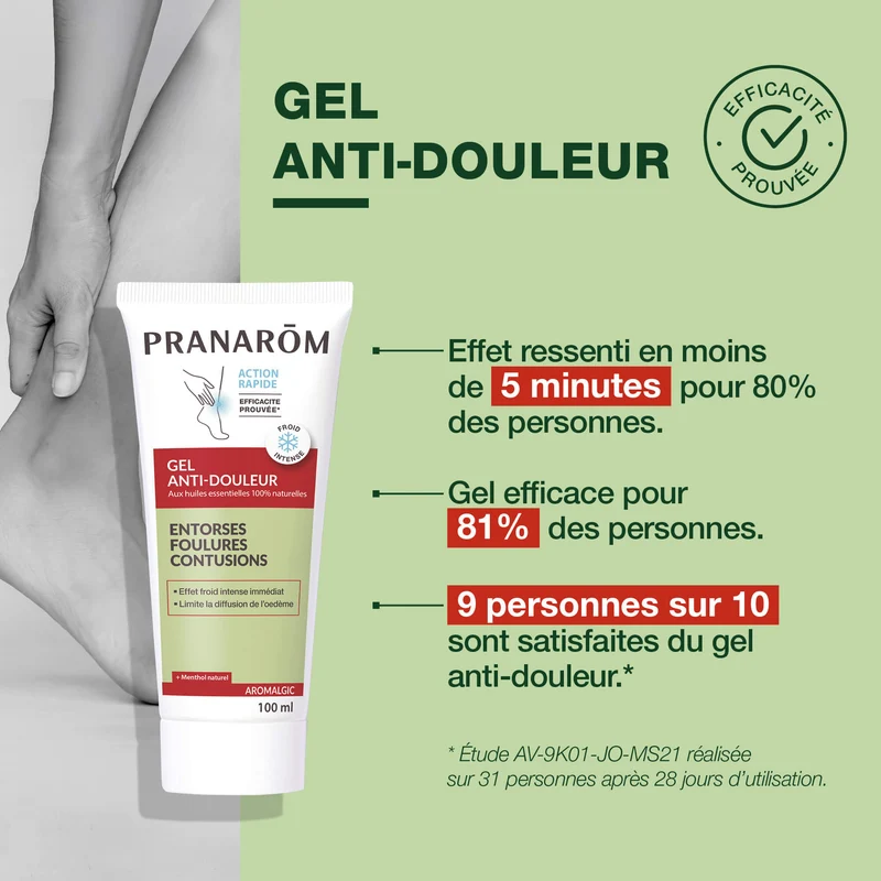 Gel anti-douleur - dispositif médical