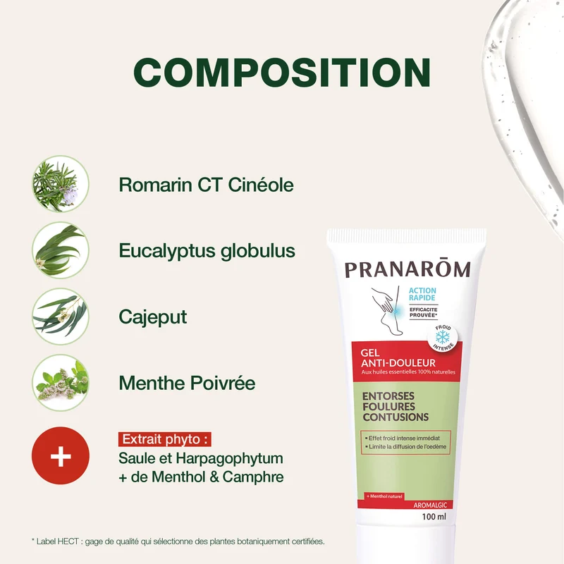 Gel anti-douleur - dispositif médical
