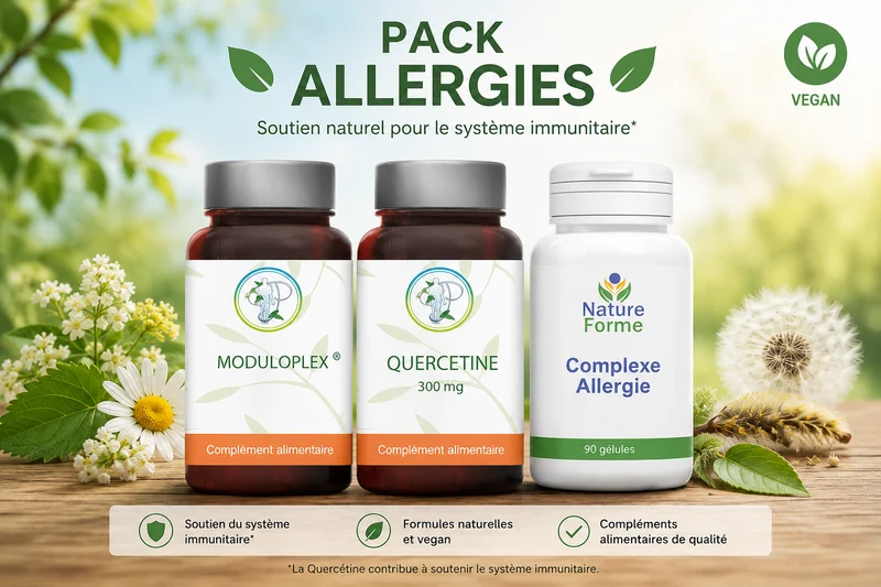 Pack Allergies Saisonnières : Une Approche Naturelle pour Retrouver Plus de Confort au Quotidien