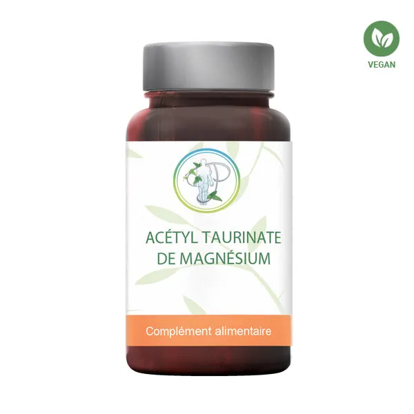 Magnésium Acétyl Taurinate 500 mg – Formule pure à haute tolérance