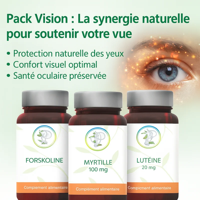 Pack Vision – Votre Solution Naturelle pour la Santé Oculaire