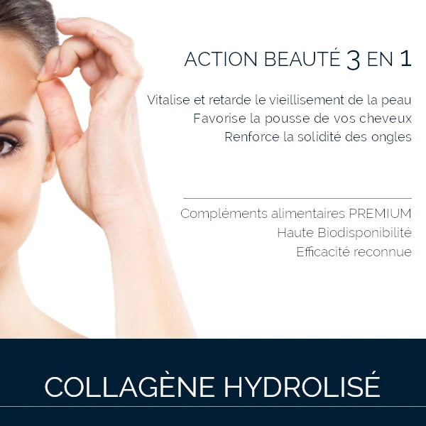 Collagène Pur Hydrolysé Poudre : Peau & Articulations