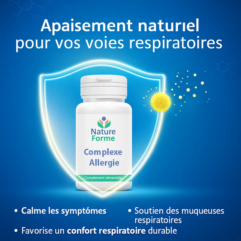 Complexe Allergie (Quercétine & MSM) – Confort Respiratoire