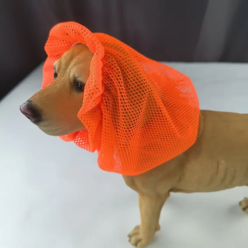 Snood respirant en maille pour cocker