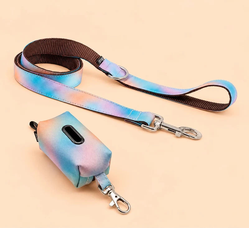 Porta bolsas para perro Textura Mora