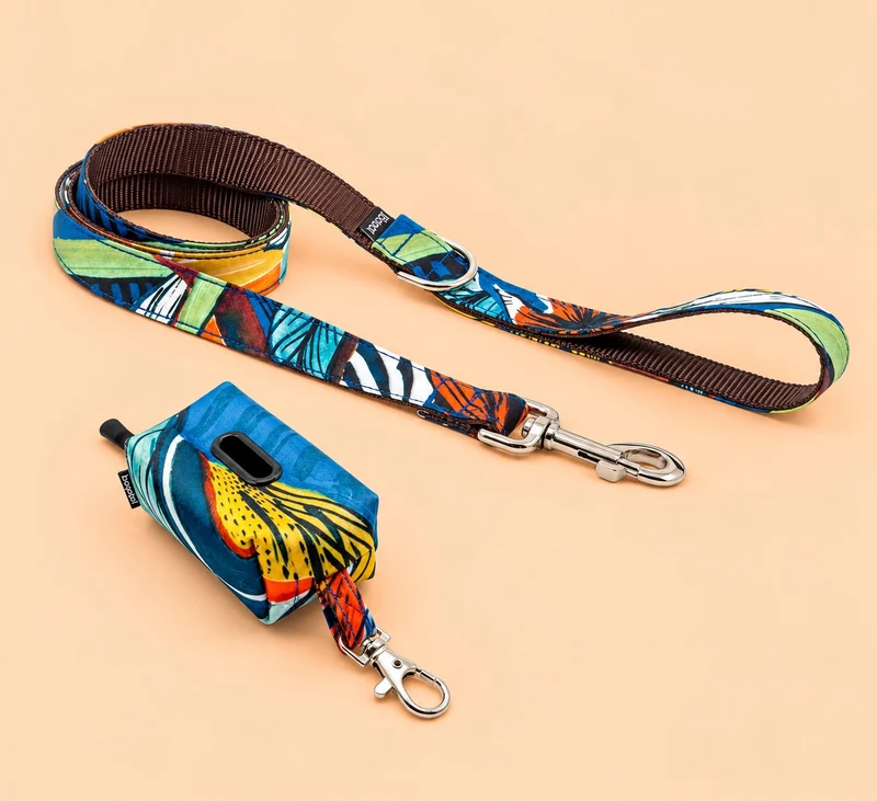 Porta bolsas para perro Textura Portlligat