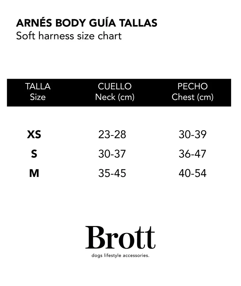 Arnés Soft Body para perro Bot