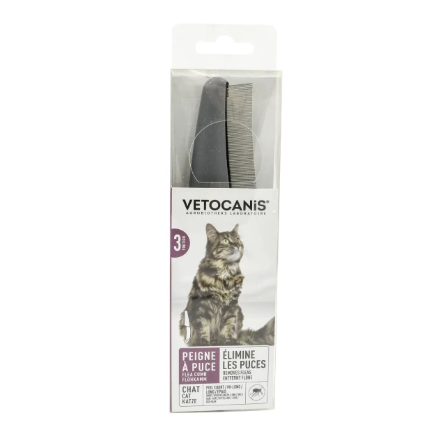 Peigne Anti-Puces pour Chat