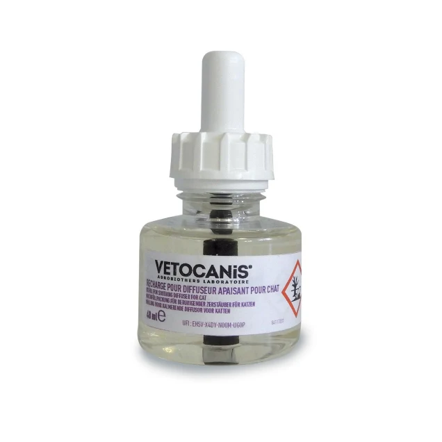 Recharge 48ml (45 jours) pour Diffuseur Apaisant Chat