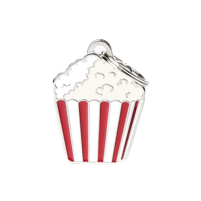 Médaille personnalisée - Pop Corn - 27x37mm