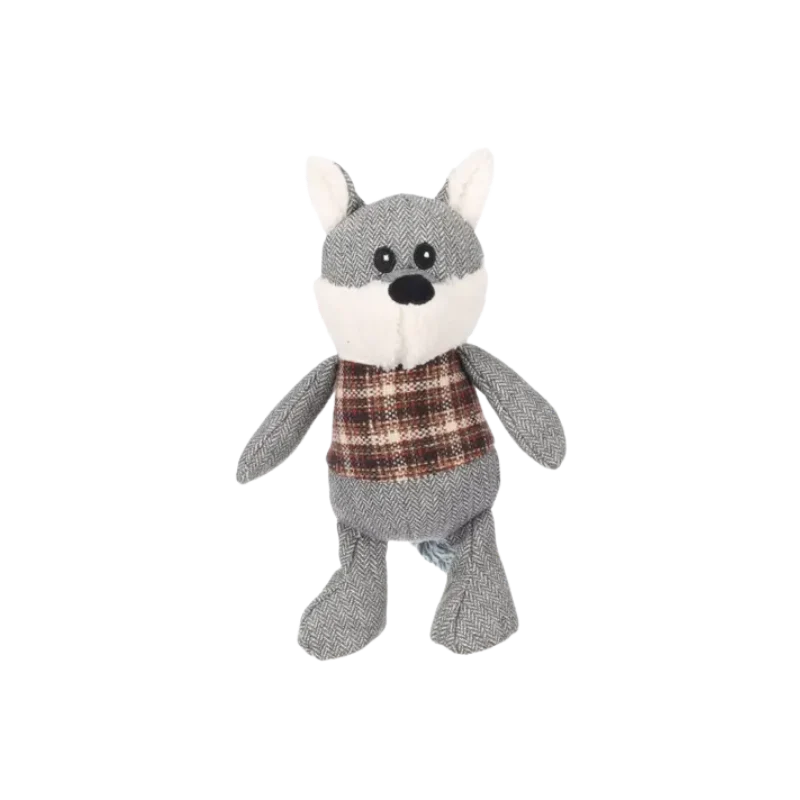Peluche Britta le Renard gris