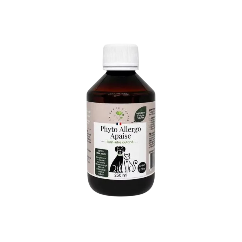 Complément alimentaire pour chien et chat - Phyto Allergo Apaise