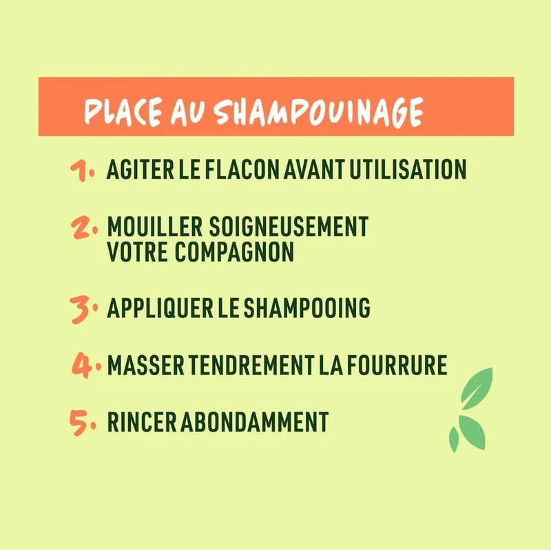 Shampoing à faire soi-même pour Chiot, Huile d'Olive & Pêche