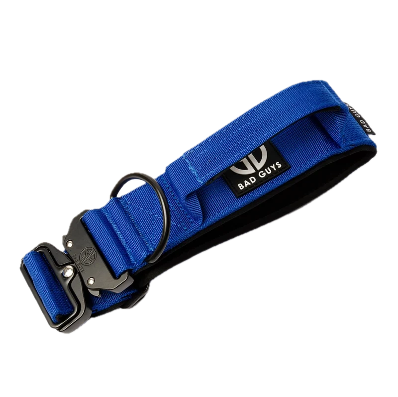 Collier Bad Guys - 5cm - Bleu