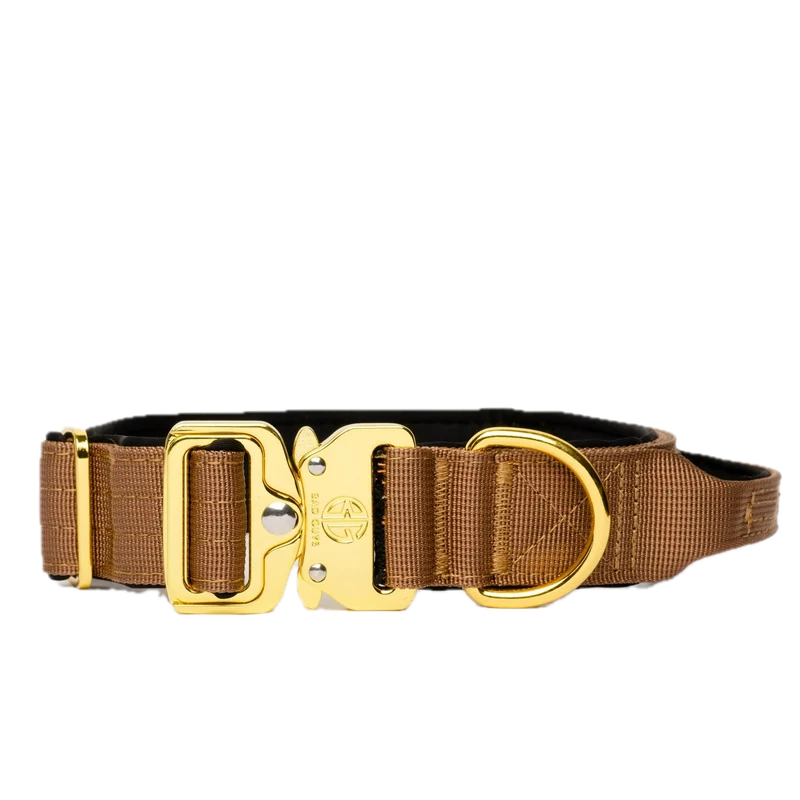 Collier Bad Guys - 3cm - Marron