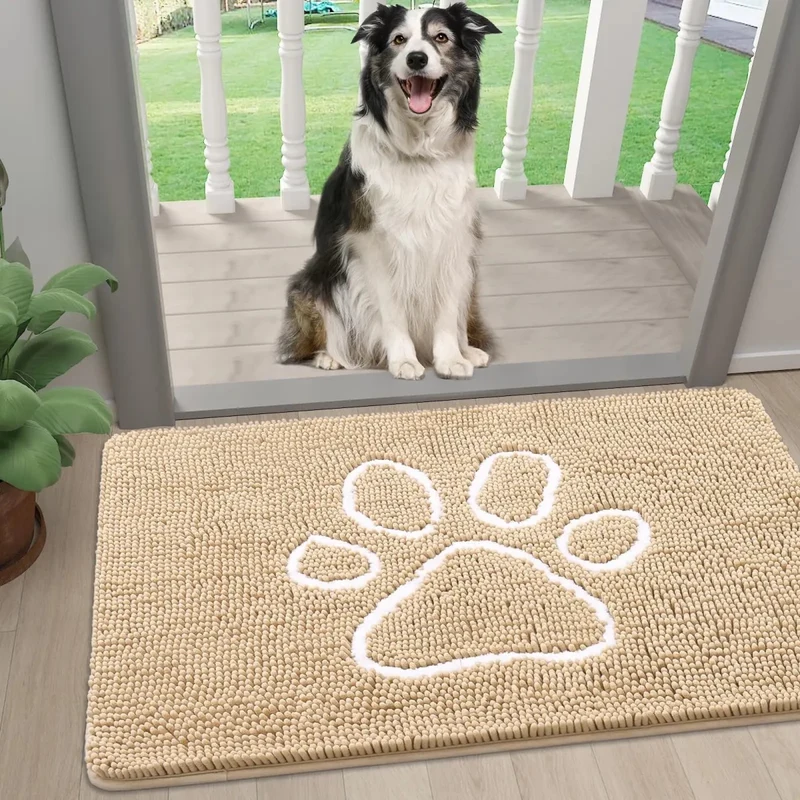 Tapis super absorbant pattes chien