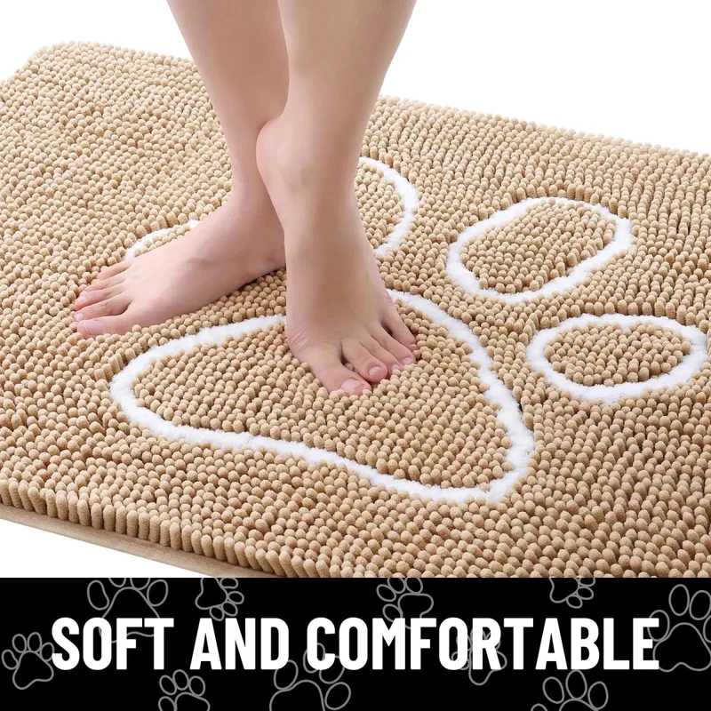 Tapis super absorbant pattes chien