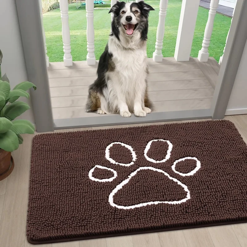 Tapis super absorbant pattes chien