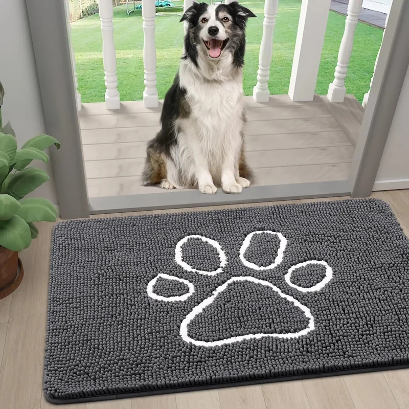 Tapis super absorbant pattes chien