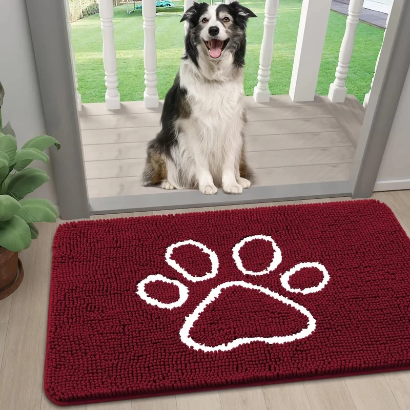 Tapis super absorbant pattes chien