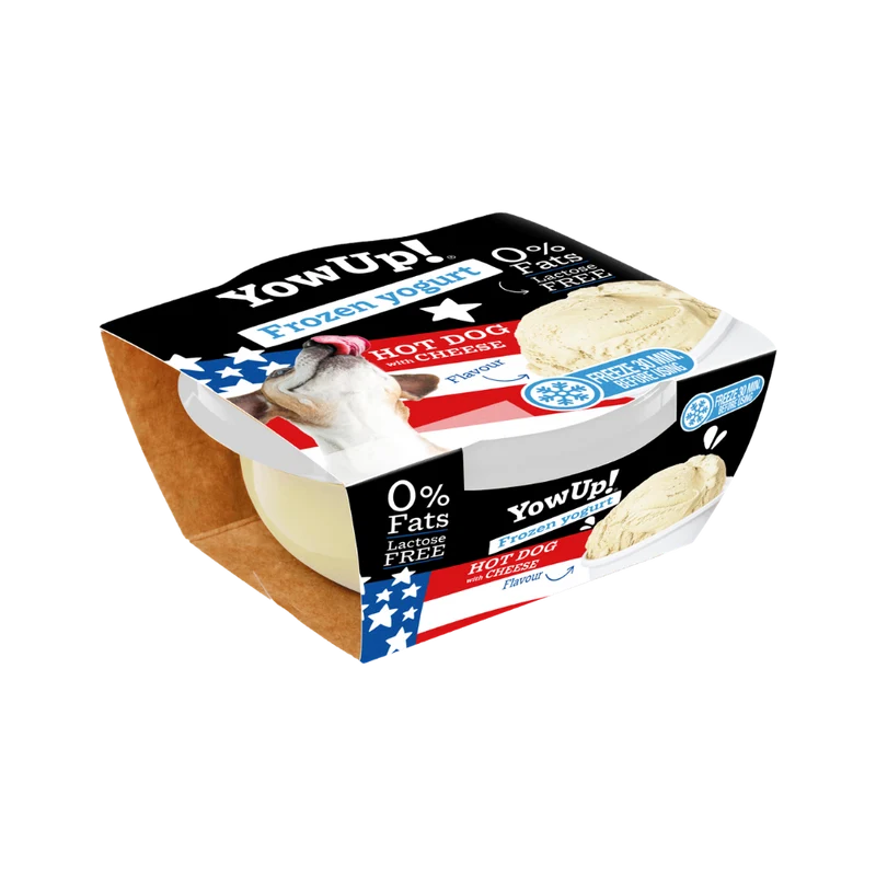 Glace pour chien et chat - Hot Dog et Fromage - Yow Up