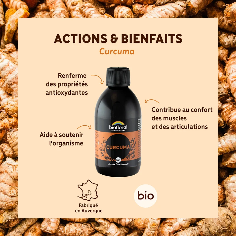 Élixir de Curcuma - Bio