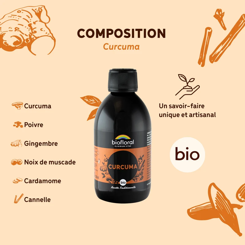 Élixir de Curcuma - Bio