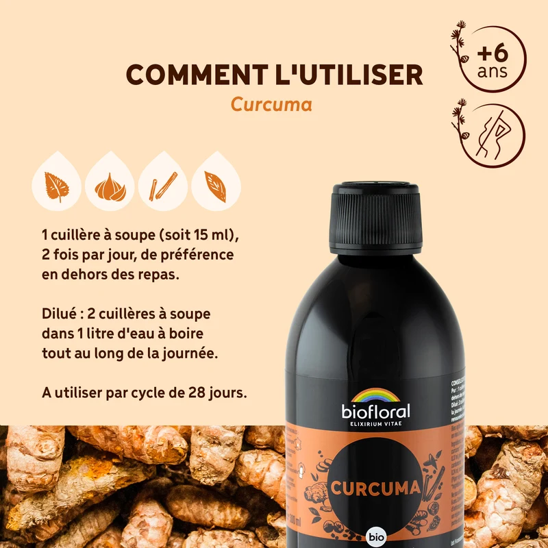 Élixir de Curcuma - Bio