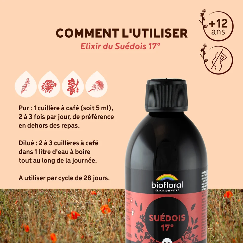 Élixir du Suédois 17° - Bio