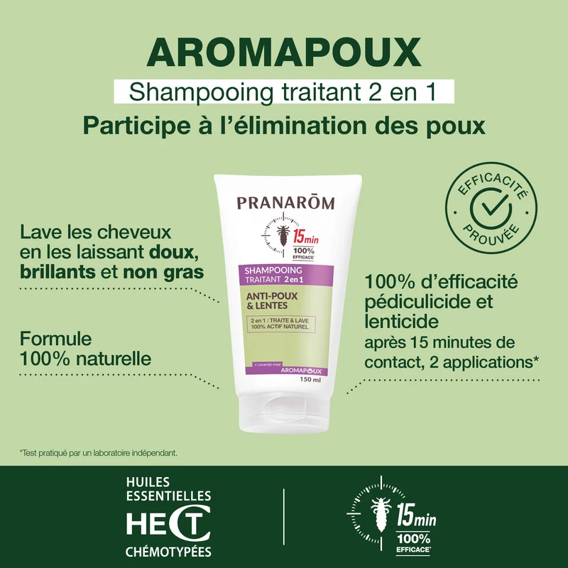 Duo pack lotion flash et shampooing traitant anti-poux