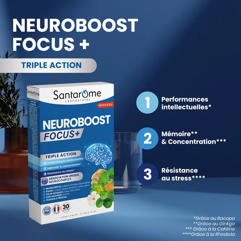 Neuroboost Focus + 30 comprimés