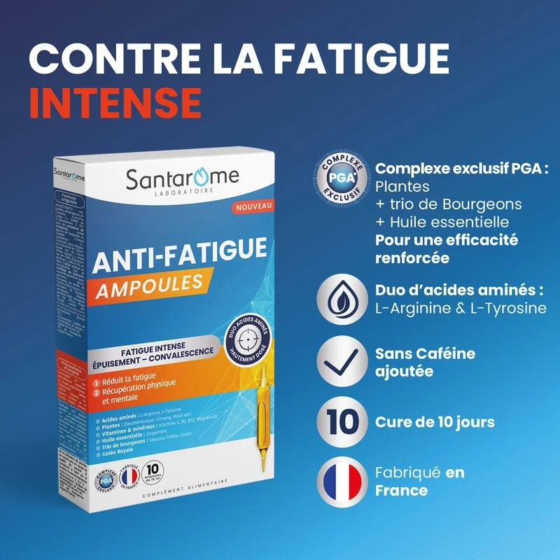 Anti-fatigue - 10 ampoules
