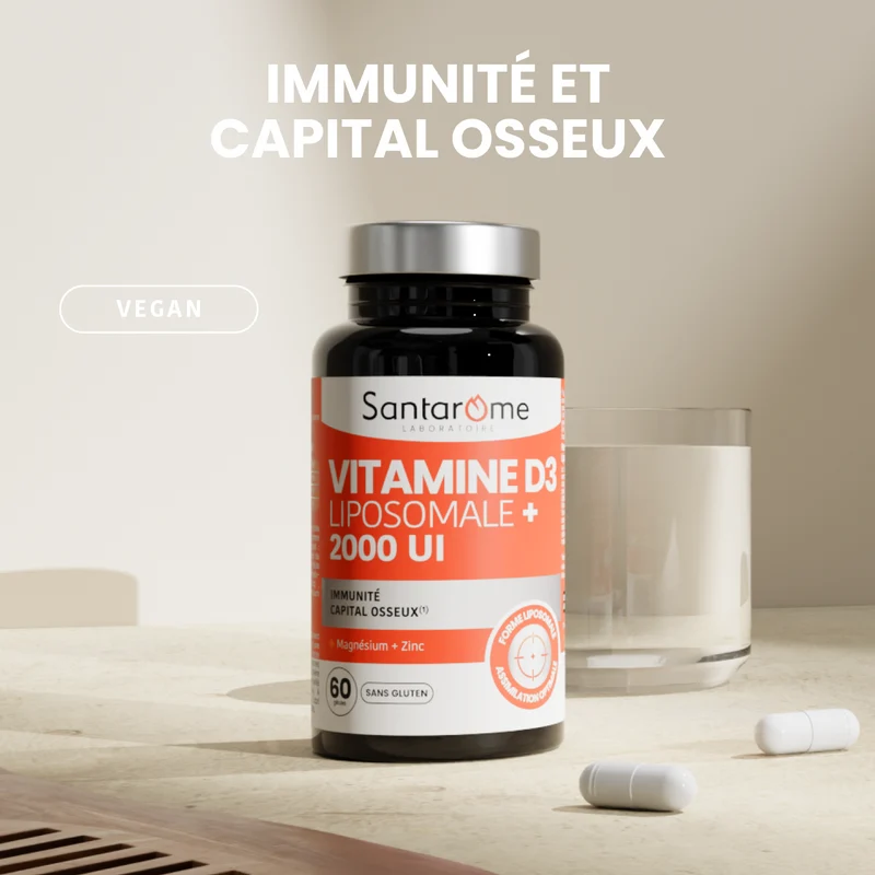 Pack Vitamine D3 et Zinc