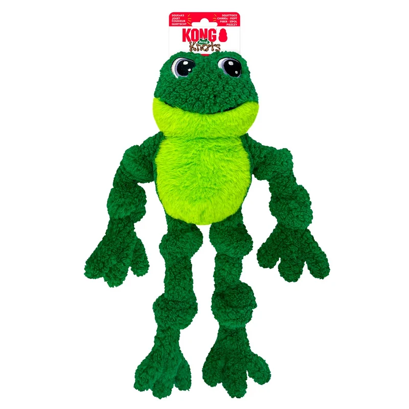 Hundespielzeug KONG® Knots® Frosch