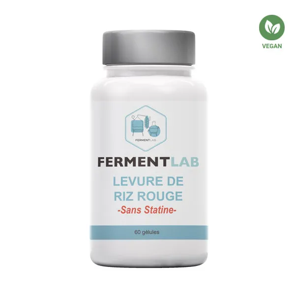 Levure de Riz Rouge Fermenté Sans Statine : Cholestérol