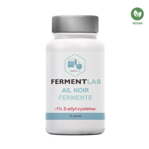 Ail Noir Fermenté 1% de S-allyl-cystéine : Cœur & Immunité