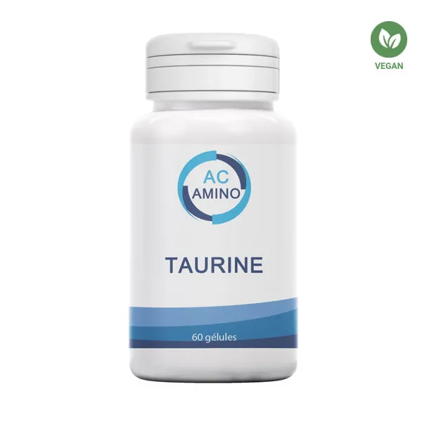 Taurine 500 mg – Votre Allié Naturel pour le Cœur, le Cerveau et la Vitalité