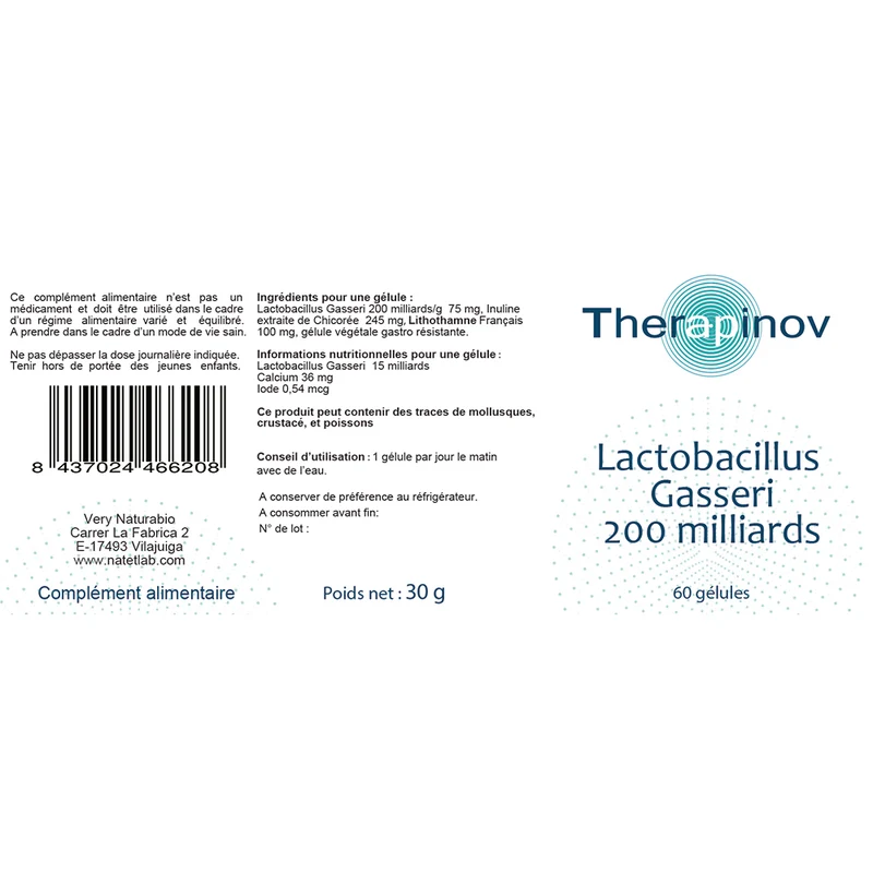 Lactobacillus Gasseri : Probiotiques & Flore Intestinale