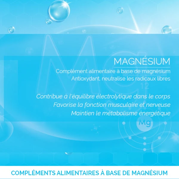 Malate de Magnésium ATA + : Stress & Vitalité